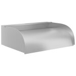 Vidaxl cascade avec led 45x34x14 cm acier inoxydable 304