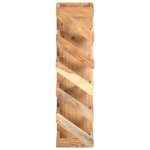 Vidaxl casier � bouteilles pour 5 bouteilles bois d'acacia massif