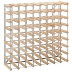 Vidaxl casier  bouteilles pour 72 bouteilles pinde solide