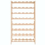 Vidaxl casier � bouteilles bois de c�dre 57, 5 x 28 x 102 cm