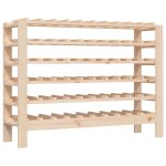 Vidaxl casier  vin 109, 5x30x82 cm bois de pin massif