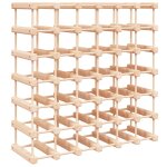 Vidaxl casier  vin pour 42 bouteilles 68, 5x23x68, 5 cm pin massif