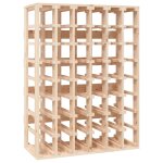Vidaxl casier  vin 70x33x94 cm bois de pin massif
