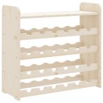 Vidaxl casier  vin et panneau suprieur 67, 5x25x60 cm bois pin massif