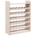 Vidaxl casier  vin et panneau suprieur 67, 5x25x87 cm bois pin massif