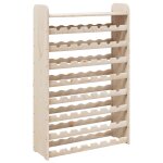 Vidaxl casier  vin avec panneau suprieur bois de pin massif