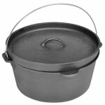 Vidaxl casserole de cuisson en fonte type four hollandais