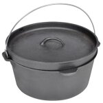 Vidaxl casserole de cuisson en fonte type four hollandais
