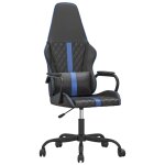 Vidaxl chaise de jeu de massage bleu et noir similicuir Vidaxl chaise de jeu de massage bleu et noir similicuir