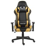 Vidaxl chaise de jeu pivotante dor� pvc