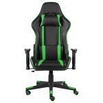 Vidaxl chaise de jeu pivotante vert pvc