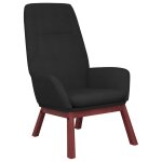 Vidaxl chaise de relaxation noir tissu Vidaxl chaise de relaxation noir tissu