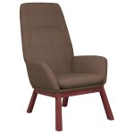 Vidaxl chaise de relaxation taupe tissu Vidaxl chaise de relaxation taupe tissu