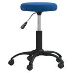 Vidaxl chaise de salle à manger bleu velours Vidaxl chaise de salle à manger bleu velours