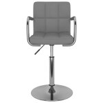 Vidaxl chaise de salle à manger gris clair tissu Vidaxl chaise de salle à manger gris clair tissu