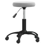 Vidaxl chaise de salle à manger gris clair velours Vidaxl chaise de salle à manger gris clair velours