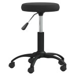 Vidaxl chaise de salle � manger noir velours