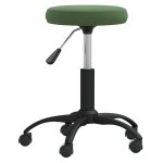 Vidaxl chaise de salle à manger vert foncé velours Vidaxl chaise de salle à manger vert foncé velours