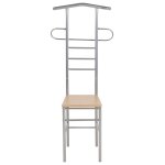 Vidaxl chaise valet de nuit lot de 2 métal Vidaxl chaise valet de nuit lot de 2 métal