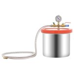 Vidaxl chambre  vide inox 7, 4 l