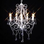 Vidaxl chandelier avec 2800 cristaux e14