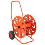 Vidaxl chariot d'enrouleur pour tuyau de 140 m 3 / 4  acier