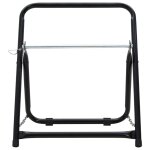 Vidaxl chariot pour enrouleur de tuyau 48 cm 45 kg noir