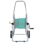 Vidaxl chariot d'enrouleur pour tuyau de 80 m 3 / 4  acier