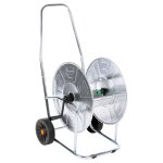Vidaxl chariot d'enrouleur pour tuyau de 80 m 3 / 4  acier