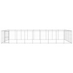 Vidaxl chenil ext�rieur acier galvanis� 65, 34 m�