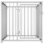 Vidaxl chenil d'ext�rieur pour chiens 100 x 100 x 100 cm