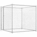 Vidaxl chenil d'ext�rieur pour chiens 193x193x185 cm