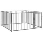 Vidaxl chenil d'ext�rieur pour chiens 200 x 200 x 100 cm