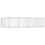 Vidaxl chenil ext�rieur pour chiens 7, 6 x 3, 8 x 1, 9 m
