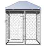 Vidaxl chenil ext�rieur avec toit 100 x 100 x 125 cm