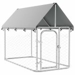 Vidaxl chenil ext�rieur avec toit 200x100x150 cm