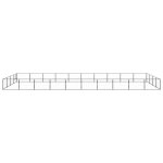 Vidaxl chenil noir 40 m² acier Vidaxl chenil noir 40 m² acier