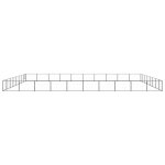 Vidaxl chenil noir 80 m² acier Vidaxl chenil noir 80 m² acier