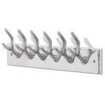 Vidaxl cintre / portemanteau en aluminium argent