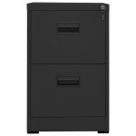 Vidaxl classeur anthracite 46x62x72, 5 cm acier