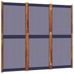 Vidaxl cloison de séparation 3 panneaux bleu foncé 210x180 cm Vidaxl cloison de séparation 3 panneaux bleu foncé 210x180 cm