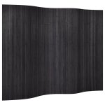 Vidaxl cloison de s�paration bambou gris largeur 250 cm hauteur 165 cm