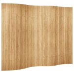 Vidaxl cloison de s�paration bambou largeur 250 cm hauteur 165 cm naturel