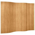 Vidaxl cloison de s�paration bambou naturel largeur 250 cm hauteur 165 cm