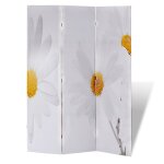 Vidaxl cloison de s�paration pliable 120 x 170 cm fleur