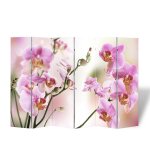 Vidaxl cloison de s�paration pliable 217x170 cm fleur