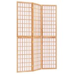 Vidaxl cloison de sparation pliable 3 panneaux 120x170 cm