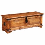 Vidaxl coffre de rangement bois de manguier brut Vidaxl coffre de rangement bois de manguier brut