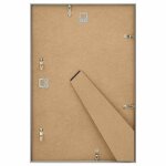 Vidaxl collage de cadres photo 5 pcs de mur table argent� 70x90 cm mdf