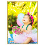 Vidaxl collage de cadres photo 5 pcs de table dor� 15x21 cm mdf